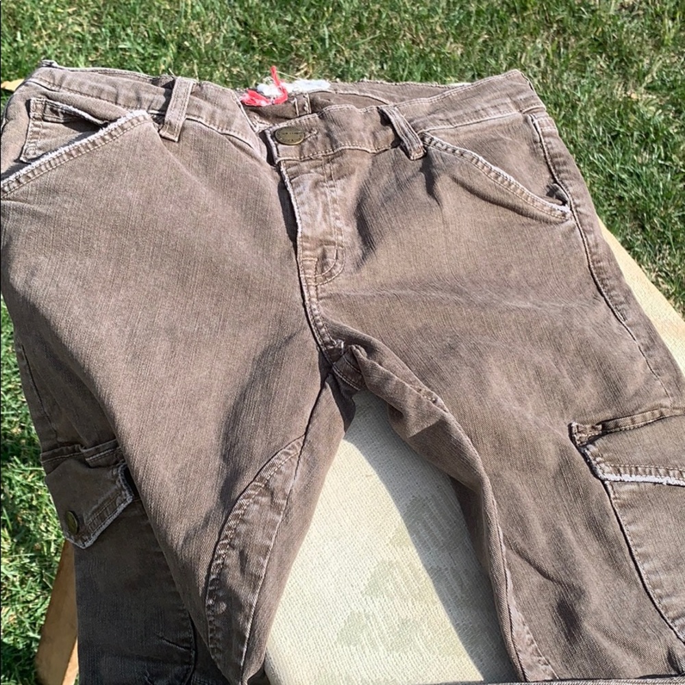 So much fun.  Army green cargo pants